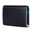 Patchi Dámská kožená peněženka RFID 3001027.61.30 modrá / multicolor - zadní strana peněženky