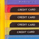 Patchi Dámská kožená peněženka RFID 3001027.61.55 červená / multicolor - sloty na karty a doklady