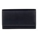 Dámská kožená peněženka PATCHI WALLET RFID 3001036.61.30 modrá / multicolor - přední strana
