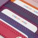 BURKELY PATCHI Dámská kožená peněženka RFID 3001036.61.40 fialová / multicolor