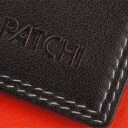 Dámská kožená RFID klíčenka / mini peněženka BURKELY PATCHI 3001013.61.55 červeno-černá