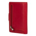 Patchi Kožená mini peněženka RFID 3001022.61.55 červená / multicolor