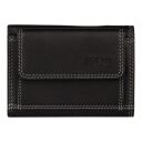 BURKELY PATCHI kožená peněženka RFID 3001077.61.10 černá / multicolor