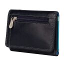 Dámská kožená RFID peněženka BURKELY PATCHI 3001077.61.30 modrá / multicolor
