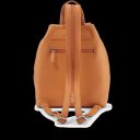 PICARD Dámský kožený batoh do města LUIS 8386 oranžový zadní strana