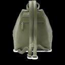PICARD Dámský kožený batoh do města LUIS 8386 zelený zadní strana