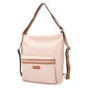 PICARD Elegantní dámský kabelko - batoh SONJA 2777 světle růžový