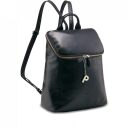 PICARD Stylový dámský kožený batoh LUIS 8634 černý