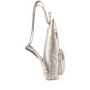 PICARD Stylový dámský kožený batoh LUIS 9222 stříbrný