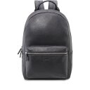PICARD Stylový školní kožený batoh Luis 8640 černý