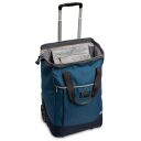 Velká nákupní taška na kolečkách PUNTA wheel 10303-4600 kalifornská modrá - otevřená