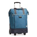 Velká nákupní taška na kolečkách PUNTA wheel 10303-4600 kalifornská modrá