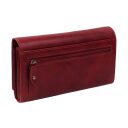 The Chesterfield Brand Dámská kožená peněženka RFID Hampton C08.037304 červená - zadní strana