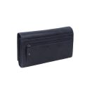 The Chesterfield Brand Dámská kožená peněženka RFID Hampton navy C08.037310 - zadní strana