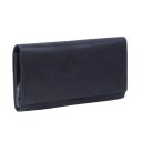 The Chesterfield Brand Kožená peněženka dámská RFID Hampton C08.037310 tmavě modrá - přední strana