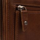 The Chesterfield Brand Dámská kožená peněženka RFID Hampton C08.037331 koňaková - detail zipu