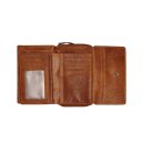 The Chesterfield Brand Dámská kožená peněženka RFID Rhodos C08.044531 koňaková vnitřní přihrádky