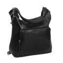 The Chesterfield Brand Elegantní kabelka batoh 3v1 Vajen C58.024500 černá