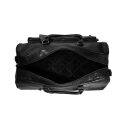 The Chesterfield Brand Kožená cestovní taška - weekender C20.003000 Munich černá vnitřní uspořádání