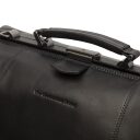 The Chesterfield Brand Kožená cestovní taška - weekender C20.004200 Texel černá