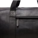 Kožená cestovní taška / weekender Hudson C20.004500 černá detail loga The Chesterfield Brand