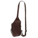 The Chesterfield Brand Kožená crossbody taška Riga C58.028401 hnědá