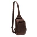 The Chesterfield Brand Kožená crossbody taška Riga C58.028401 hnědá