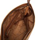 Kožená kabelka přes rameno The Chesterfield Brand  Amelia C48.046831 koňak vnitřní uspořádání