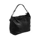 The Chesterfield Brand Kožená kabelka přes rameno vintage styl Abby C48.091900 černá