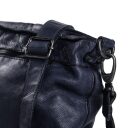The Chesterfield Brand Kožená kabelka přes rameno vintage styl Abby C48.091910 modrá