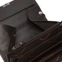 The Chesterfield Brand Kožená kasírka / číšnická peněženka RFID Bora C08.046201 hnědá vnitřní přihrádky
