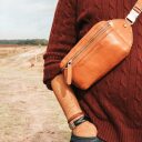 The Chesterfield Brand Kožená ledvinka Ramiro C23.101731 koňak