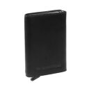 The Chesterfield Brand Kožená peněženka - pouzdro na karty RFID C08.038000 Lancaster černé
