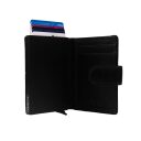 The Chesterfield Brand Kožená peněženka - pouzdro na karty RFID C08.038100 Loughton černá