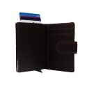 The Chesterfield Brand Kožená peněženka - pouzdro na karty RFID C08.038101 Loughton hnědá