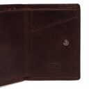 The Chesterfield Brand Kožená peněženka - pouzdro na karty RFID C08.044101 Paris hnědá