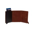 Kožená peněženka - pouzdro na karty RFID The Chesterfield Brand Paris koňakové C08.044131