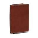 The Chesterfield Brand Kožená peněženka - pouzdro na karty RFID koňaková C08.044131 přední strana