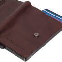 The Chesterfield Brand Kožená peněženka - pouzdro na karty RFID C08.044201 Prague hnědé přihrádky
