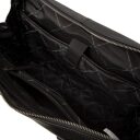 The Chesterfield Brand Kožená pracovní taška C40.107400 Manhattan černá vnitřní uspořádání