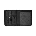 The Chesterfield Brand Kožená spisovka na A4 a tablet Barnet C40.105200 černá vnitřní uspořádání