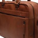 The Chesterfield Brand Kožená brašna na ntb 15,6" Boston C40.108631 koňaková - boční pohled