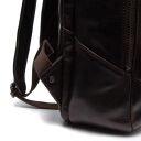 Kožený batoh s přihrádkou na notebook 15,6“ Bangkok hnědý