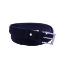 Pánský kožený pásek z broušené buvolí kůže The Chesterfield Brand C60.005700 černý