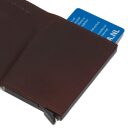 The Chesterfield Brand kožené pouzdro na karty RFID C08.045601 Frankfurt hnědé