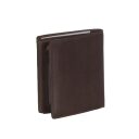 The Chesterfield Brand Pánská kožená peněženka na výšku RFID C08.040701 Carl hnědá