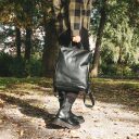 The Chesterfield Brand Stylový dámský kožený batoh Saar C58.026100 černý